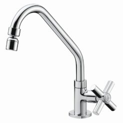 Eletro Soberano | TORNEIRA 1130 CHAVETA CRO 1/2 C/BICO POLAR METAIS