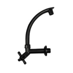 TORNEIRA BICA MOVEL DE PAREDE PRETA 3050-30 INOVA