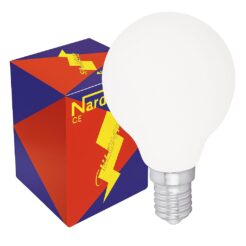 LAMPADA BOLINHA 40W/127V E27 LEITOSA NARDS