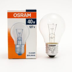 LAMPADA BOLINHA 40X127 CLARA OSRAM REF CLAS P CL 4
