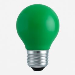 LAMPADA BOLINHA 40X127 VERDE E-27 BG45