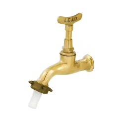 TORNEIRA JARDIM AMARELA C/BICO1/2CHAVETA LEAO 1130