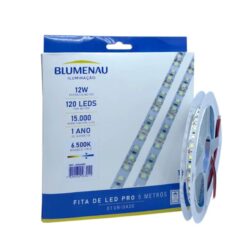 FITA DE LED PRO 5M 12W 12V 6500K BLUMENAU