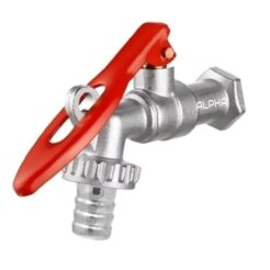 TORNEIRA ESFERA JARDIM CADEADO 1/2 X 3/4 ALPHA