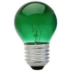 Eletro Soberano|LAMPADA BOLINHA 15X127 VERDE