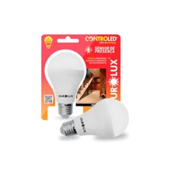 LAMPADA CONTROLED SENSOR PRESENCA 9W 6500K OUROLUX