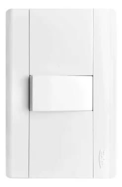 INTERRUPTOR 1 PARALELA HORZ C/PLACA 16A/250V FAME