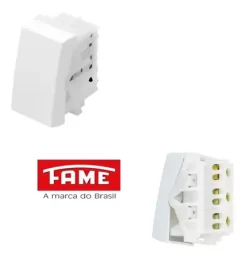 INTERRUPTOR SIMPLES 16A 2864 BLANC FAME
