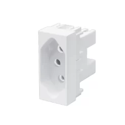 MODULO TOMADA 2P+T 10A BR PADRAO NBR FAME REF 2061