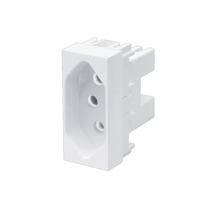 MODULO TOMADA 2P+T 20A BRANCO FAME