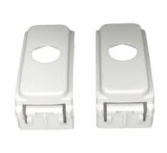 MODULO SAIDA DE FIO CT C/2 PC BRANCO BLANC + FAME