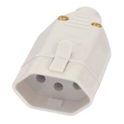 PINO FEMEA 2P+T 20A CINZA FAME